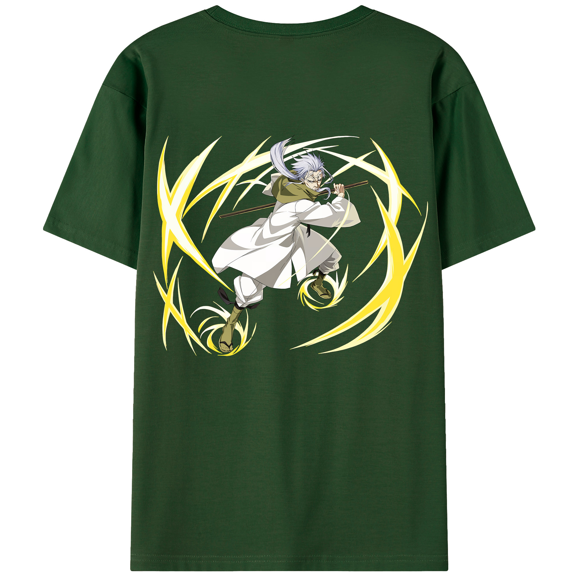 （画像用） 転スラ Regarding Reincarnated to Slime 綿100％半袖Tシャツ（背面プリント）